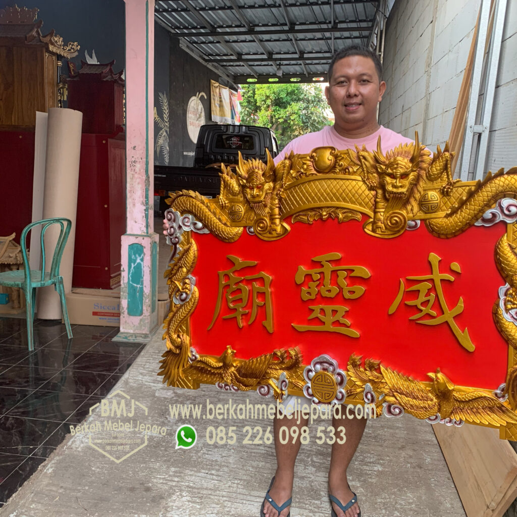 Jual papan nama Cina